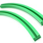 curved guide rails